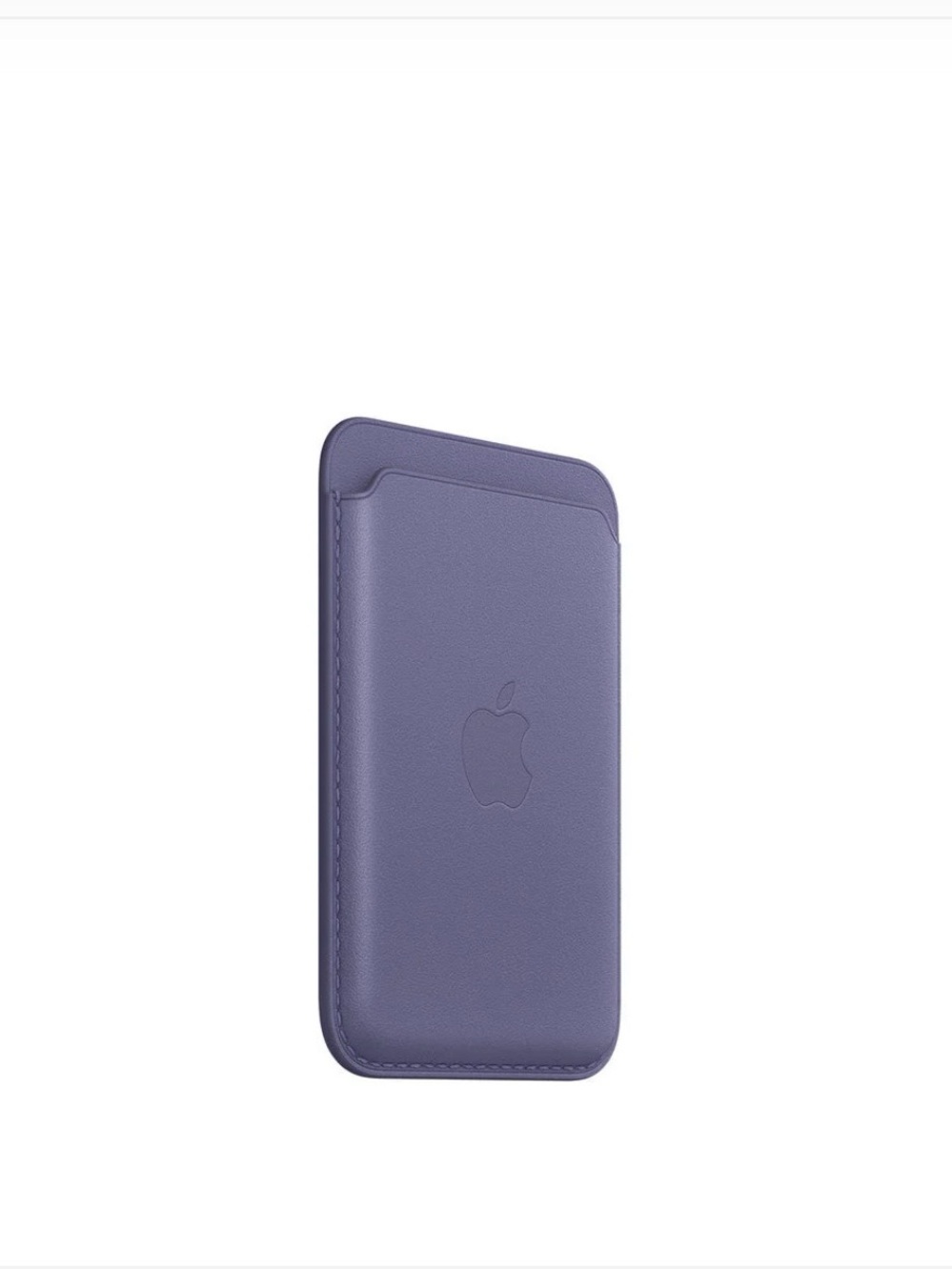 Apple MagSafe Leather Wallet Purple - Picture 4 of 5